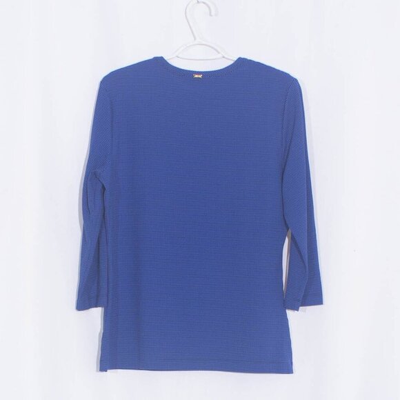 ST. JOHN 3/4 Sleeve Top Size L - Picture 2 of 7
